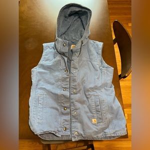 Vintage Carhartt Vest with Hood